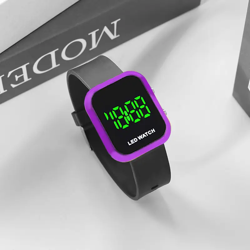 Digital Watch with Green Light LED for Men Women - Image 8