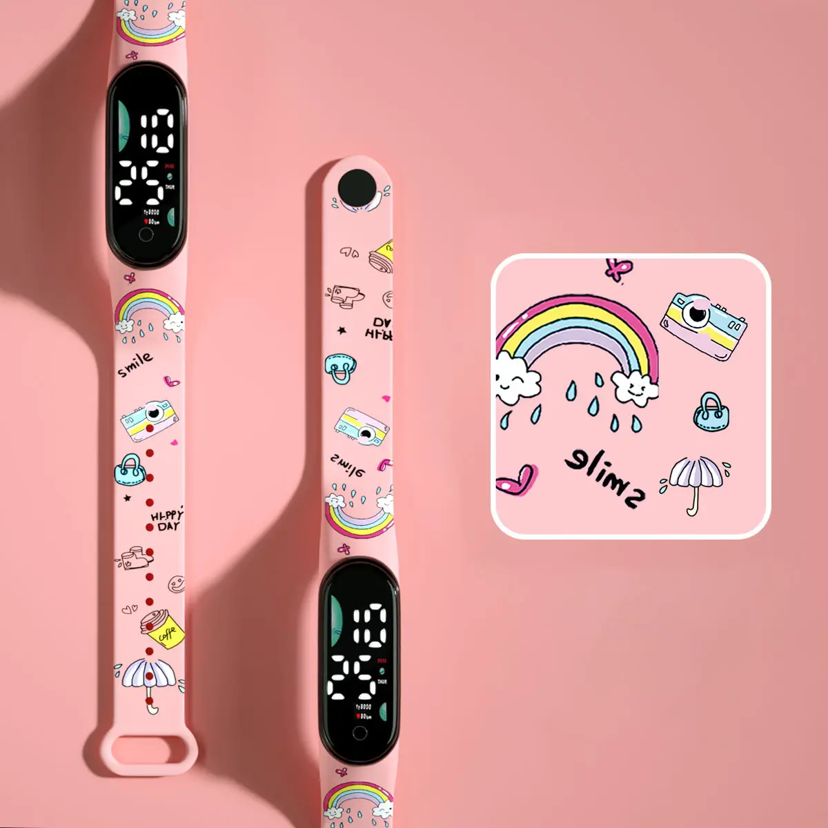 Anime Printed Digital Watch for Students Male Female - Image 10