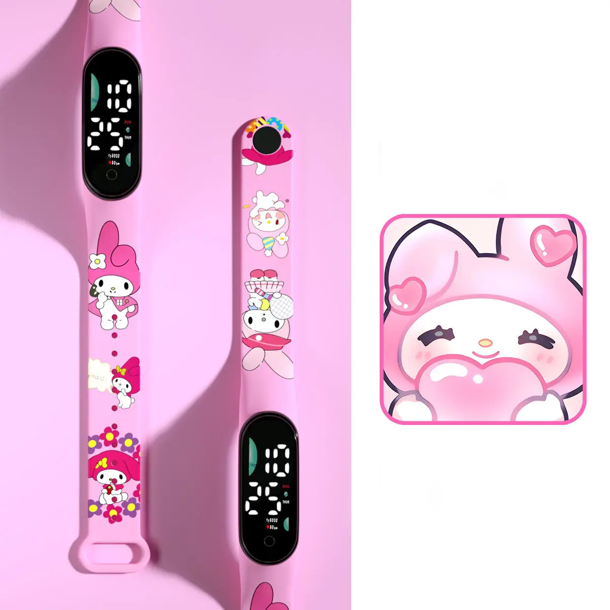 Anime Printed Digital Watch for Students Male Female - Image 24