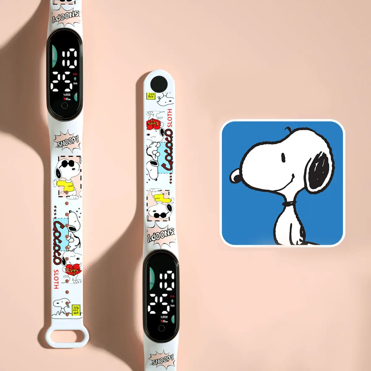 Anime Printed Digital Watch for Students Male Female - Image 3