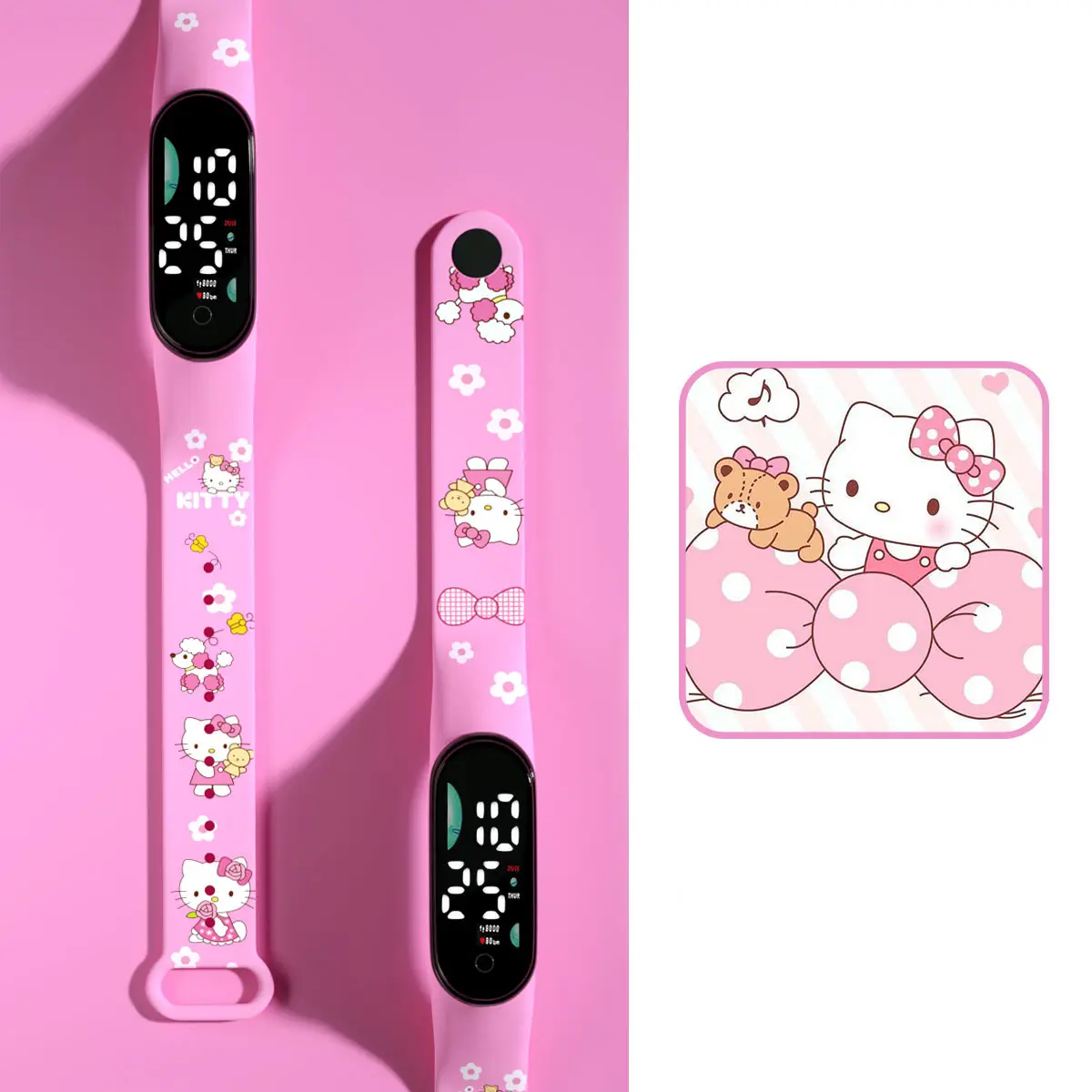 Anime Printed Digital Watch for Students Male Female - Image 6