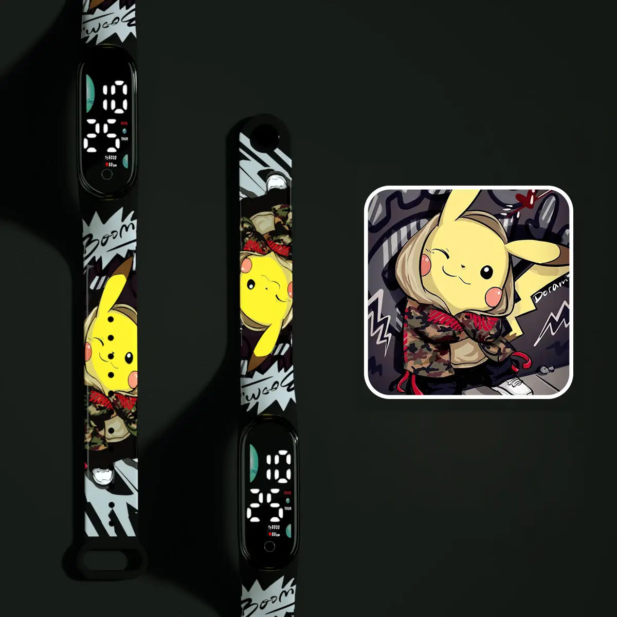 Anime Printed Digital Watch for Students Male Female - Image 7