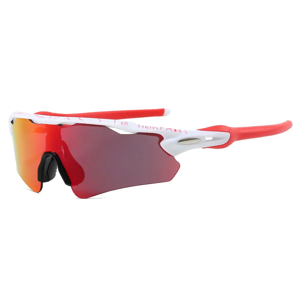 Red UV400 Sunglasses for Outdoor Sports