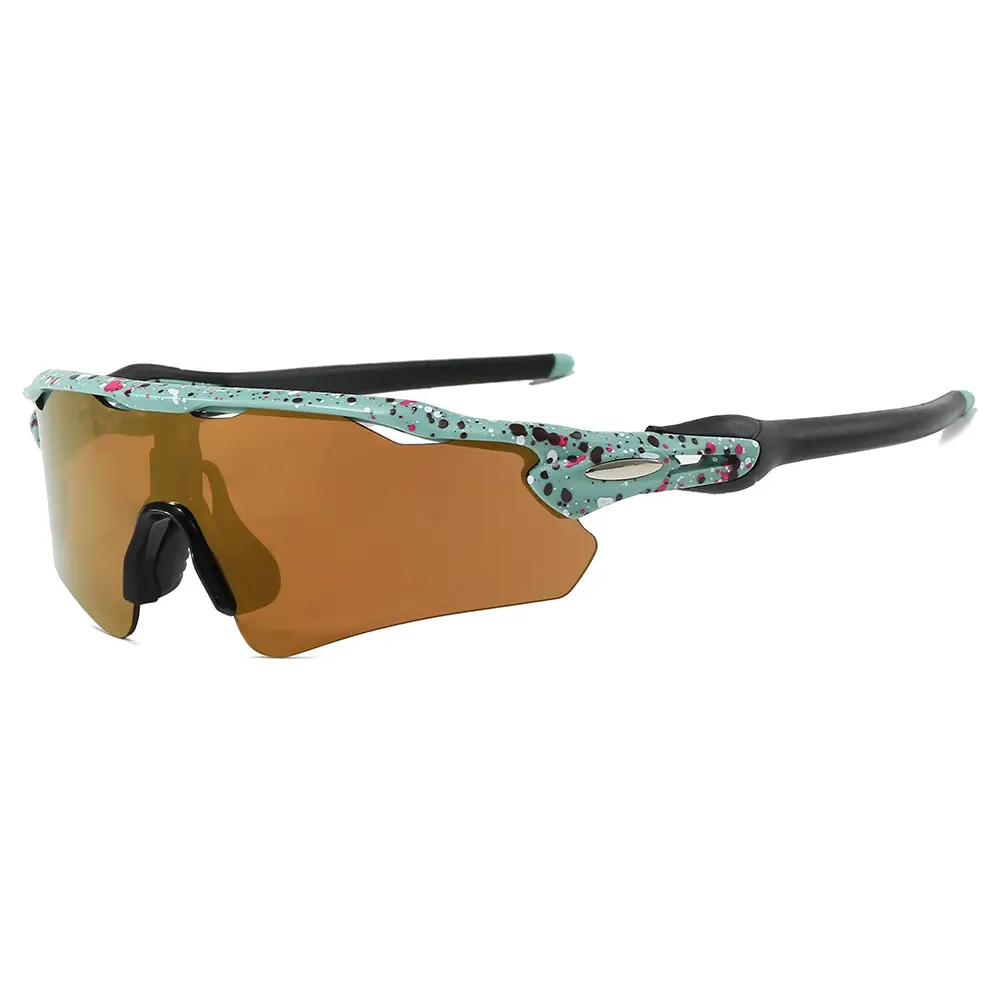 Red UV400 Sunglasses for Outdoor Sports - Image 2