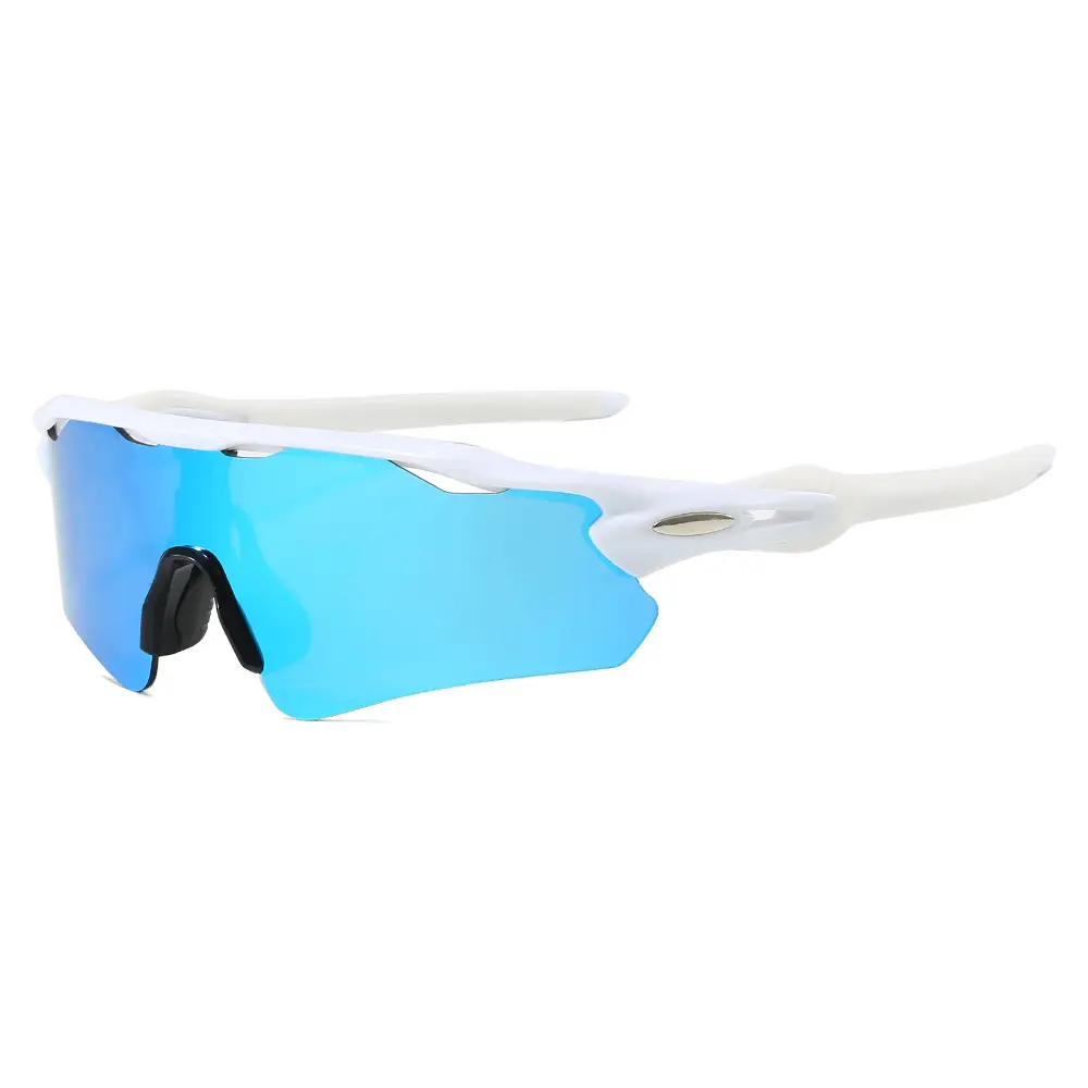 Red UV400 Sunglasses for Outdoor Sports - Image 3