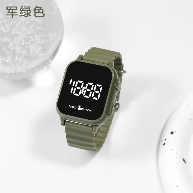 White Square Touch Screen Student Party Watch — feature 9