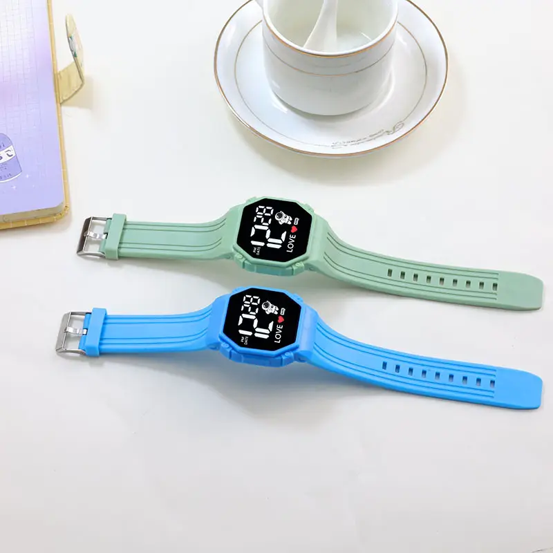Blue LED Astronaut Watch for Girls with Sport Band - Image 11