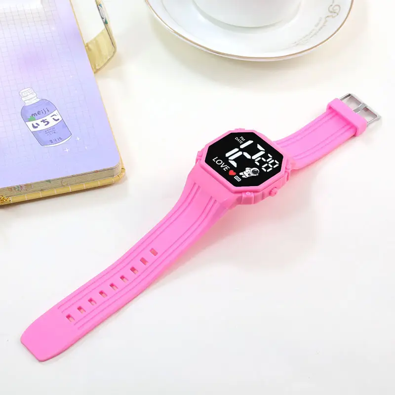 Blue LED Astronaut Watch for Girls with Sport Band — feature 8