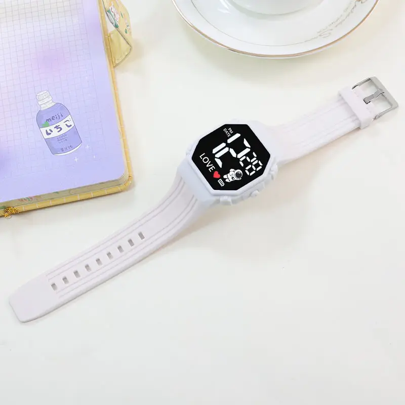 Blue LED Astronaut Watch for Girls with Sport Band - Image 2