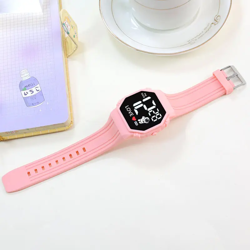 Blue LED Astronaut Watch for Girls with Sport Band - Image 4