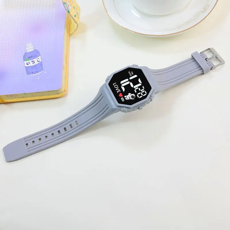 Blue LED Astronaut Watch for Girls with Sport Band - Image 5