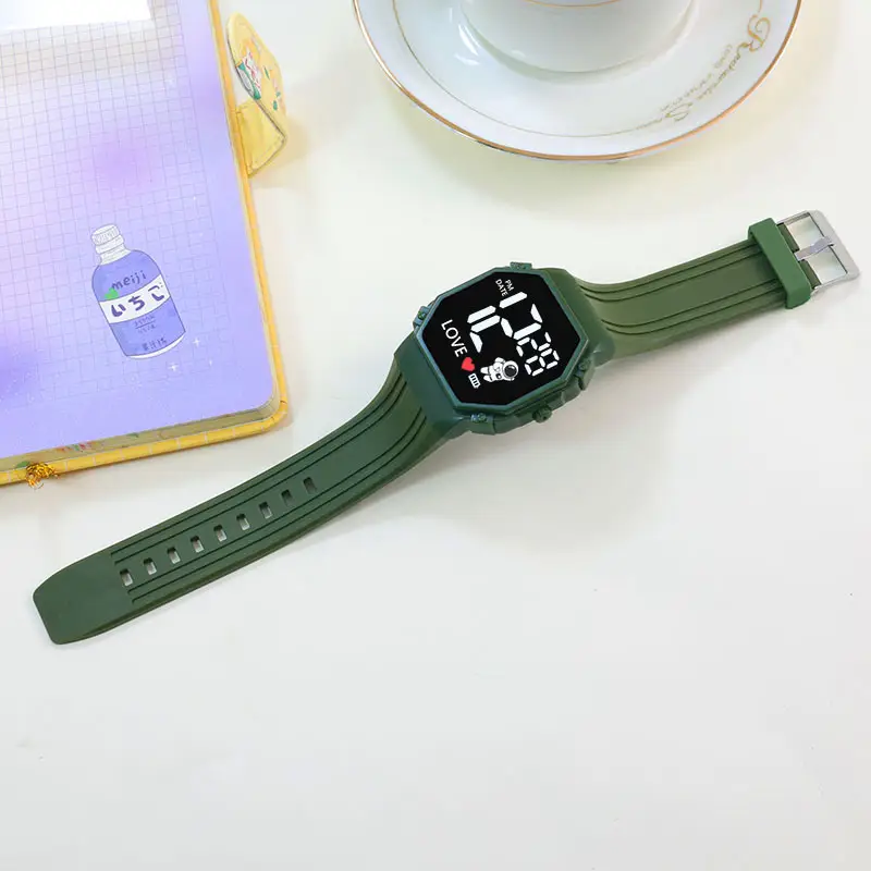 Blue LED Astronaut Watch for Girls with Sport Band - Image 7