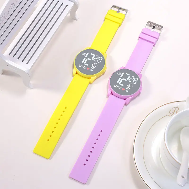 Pink & White Digital Watch for Teens Middle School - Image 10
