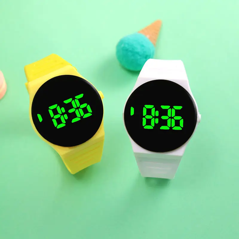 Red Touch Screen Electronic Watch for Students — feature 5