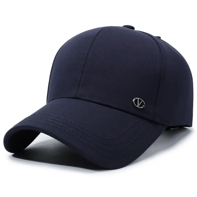 Men's Grey Baseball Cap for Autumn Winter Outdoor Use - Image 4
