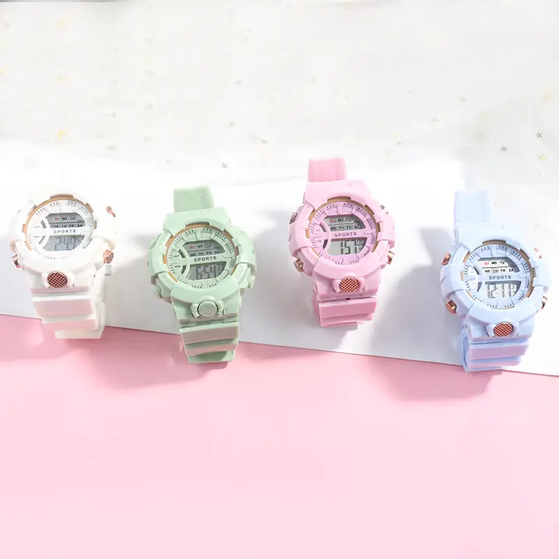 Matcha Green Digital Watch for Men Women Students - Image 7