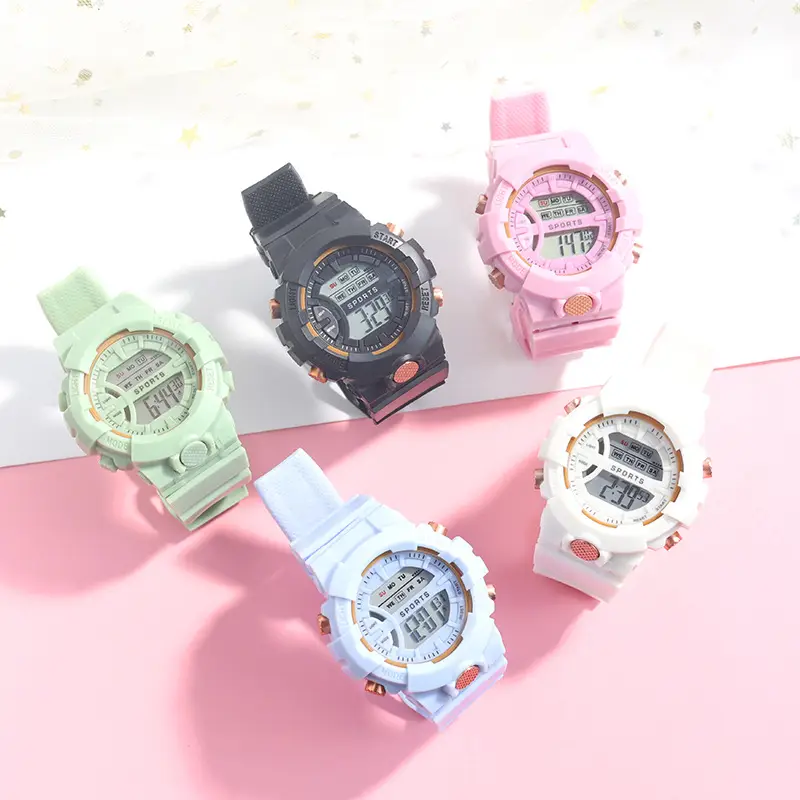 Matcha Green Digital Watch for Men Women Students - Image 8