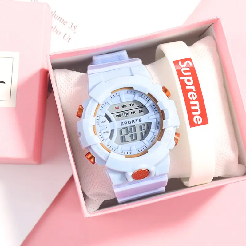 Matcha Green Digital Watch for Men Women Students - Image 4