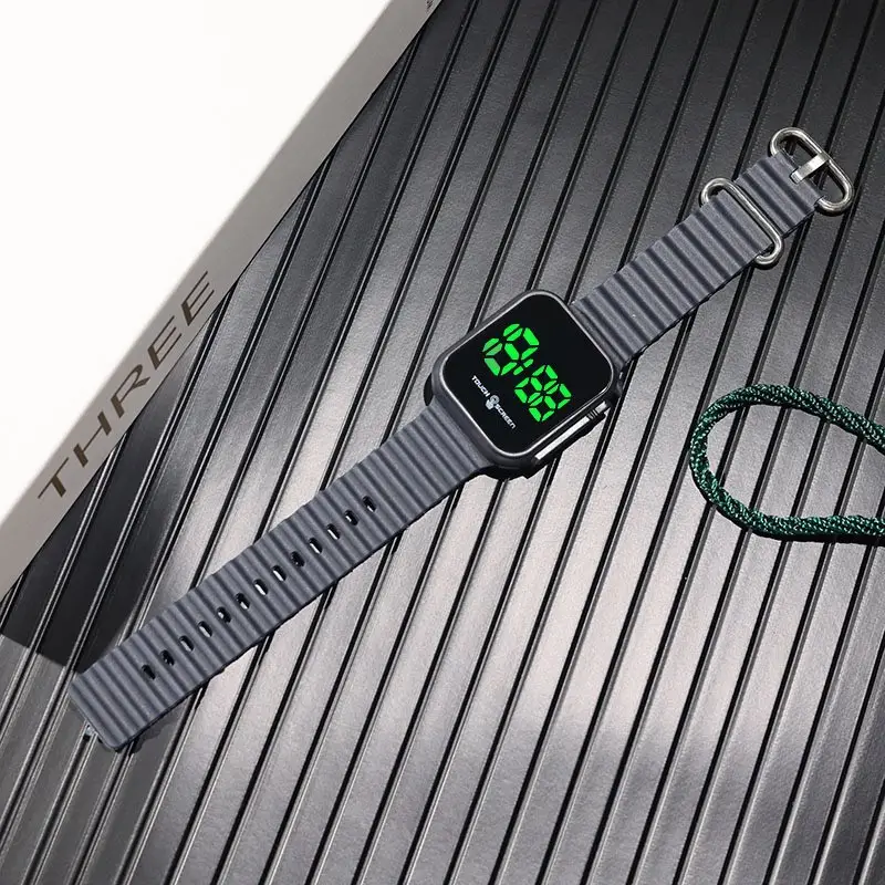 Green Touch Screen Digital Watch for Men Women - Image 3