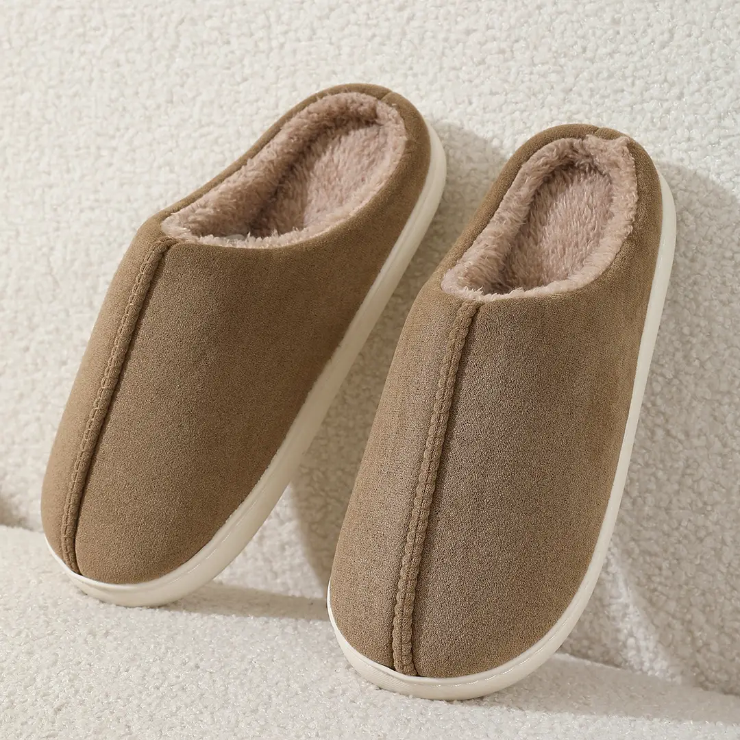 Men's Autumn and Winter 2025 New Indoor Home Thick-Soled Plush Slippers for Women in Winter — feature 13