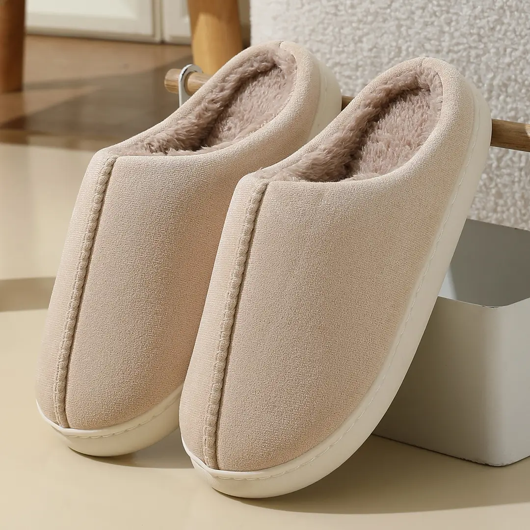 Men's Autumn and Winter 2025 New Indoor Home Thick-Soled Plush Slippers for Women in Winter — feature 17