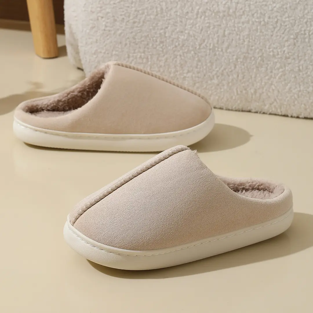 Men's Autumn and Winter 2025 New Indoor Home Thick-Soled Plush Slippers for Women in Winter — feature 18