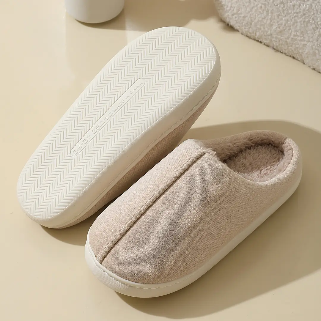Men's Autumn and Winter 2025 New Indoor Home Thick-Soled Plush Slippers for Women in Winter — feature 19