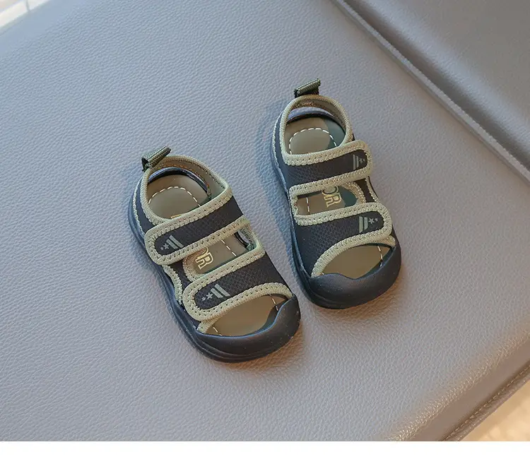 Boys Sandals 2025 Summer Beige Anti-Slip — feature 12