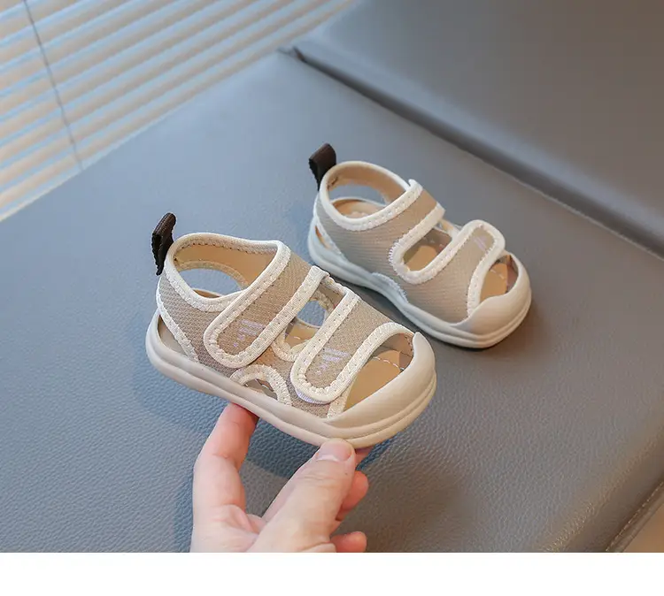 Boys Sandals 2025 Summer Beige Anti-Slip — feature 8