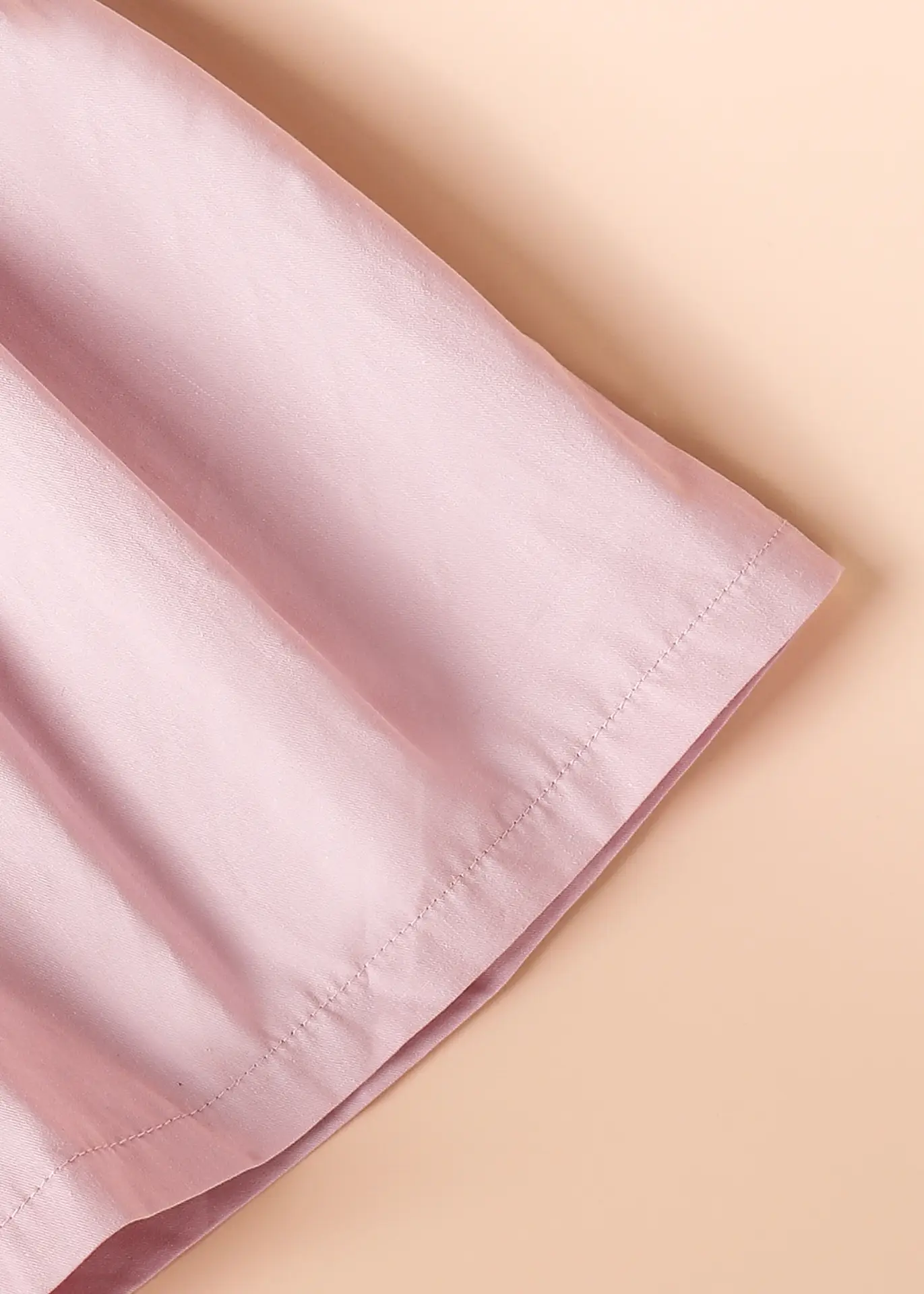 Girls White T-Shirt Pink Shorts Set Summer Casual — feature 5