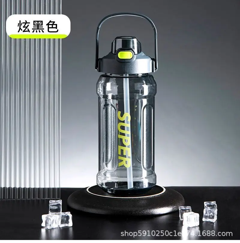 Large Capacity 2000ml Water Cup for Boys and Girls 2024 New High Temperature Resistant Sports Water Bottle Water Bottle Ton Barrel Cup Large Size — feature 14