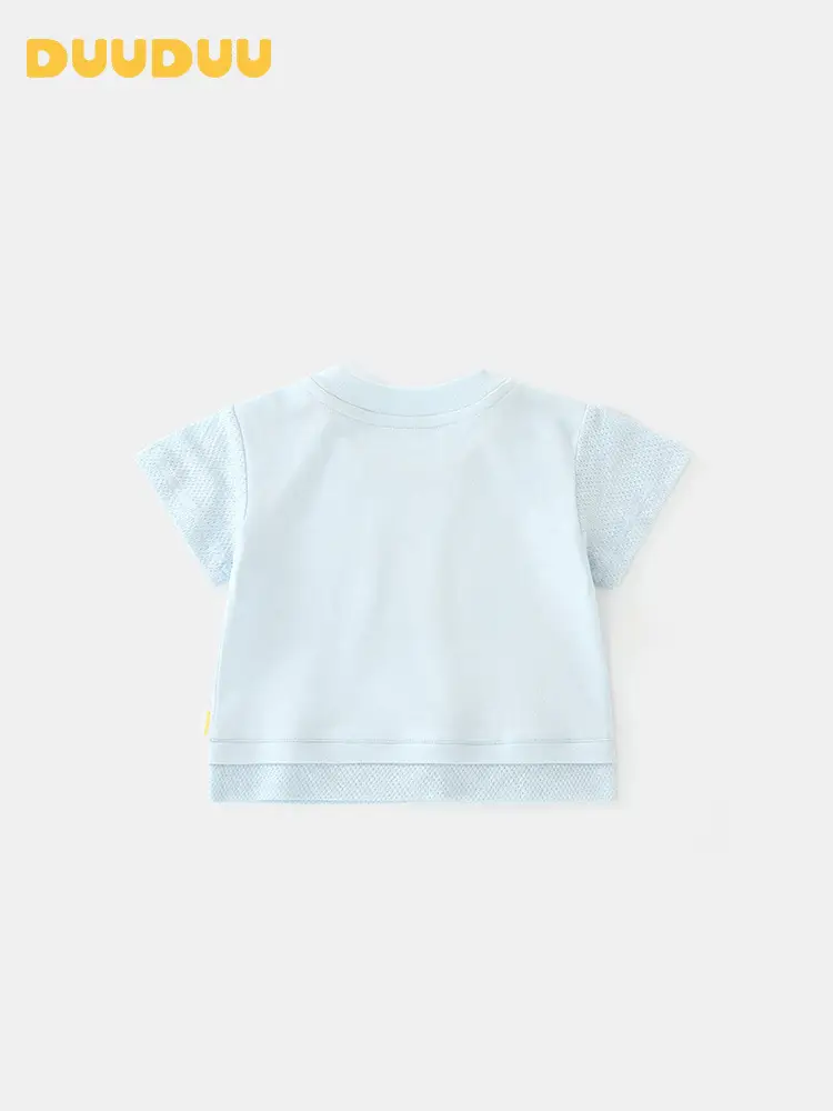 Korean Style Baby Summer T-Shirt Pure Cotton Boys