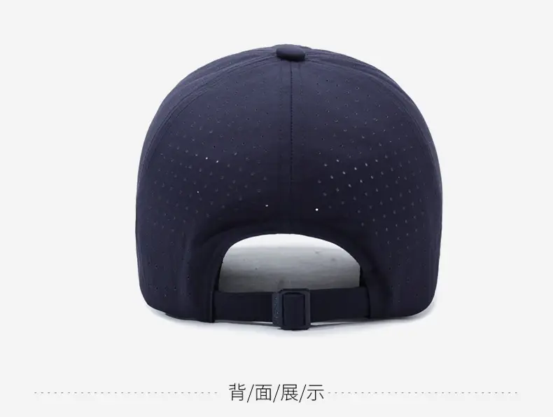 Men's Grey Letter Brim Baseball Cap Extended Bristle — feature 12