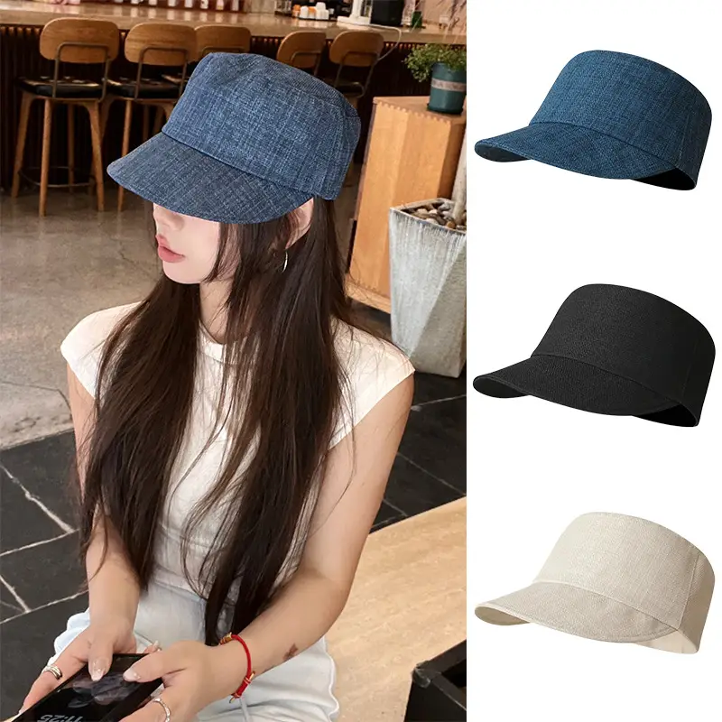 Japanese Linen Face Hat for Women Summer - Image 6