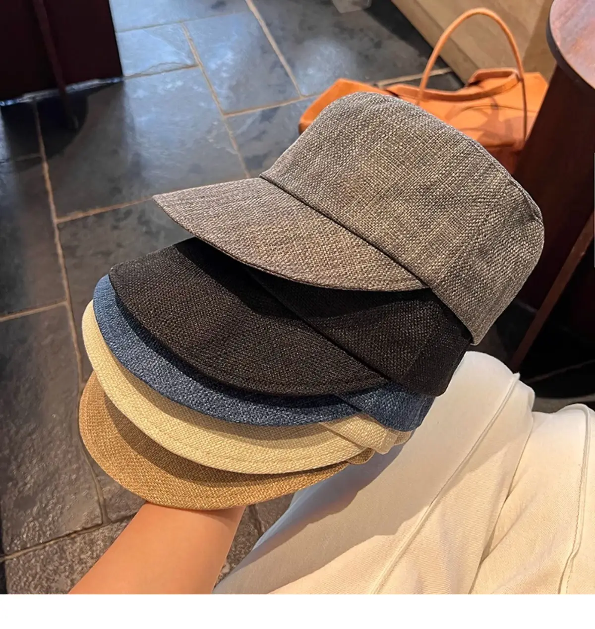 Japanese Linen Face Hat for Women Summer — feature 17