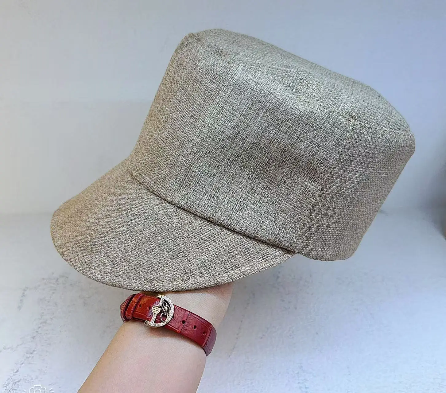 Japanese Linen Face Hat for Women Summer - Image 3