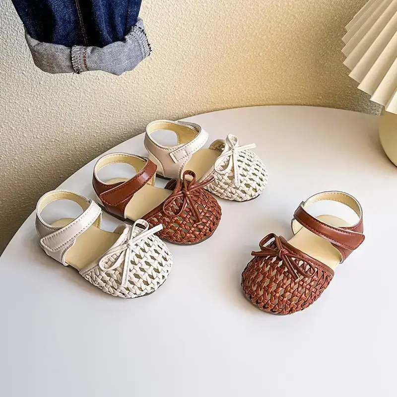 Baby Girl Sparkly Sandals Summer Soft Sole