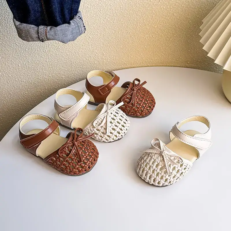 Baby Girl Sparkly Sandals Summer Soft Sole