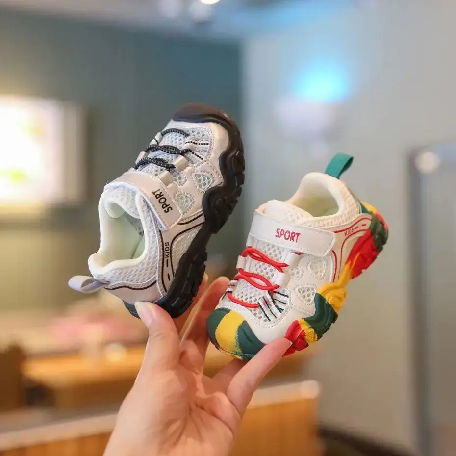 Baby Mesh Shoes for Boys 1-3Yr Soft Soled Summer — feature 1