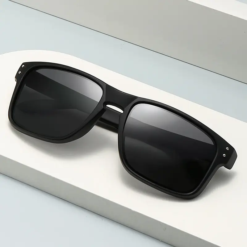 Polarized Sunglasses Brown Frame Green Lens Unisex Outdoor Sports - Image 15