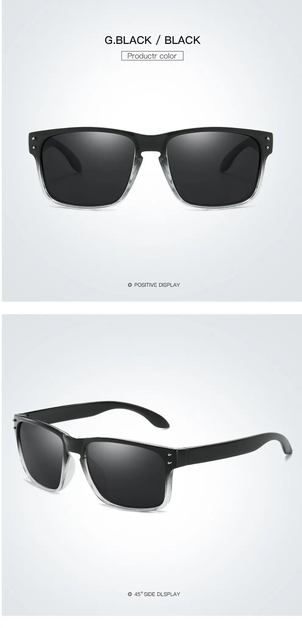 Polarized Sunglasses Brown Frame Green Lens Unisex Outdoor Sports β feature 15