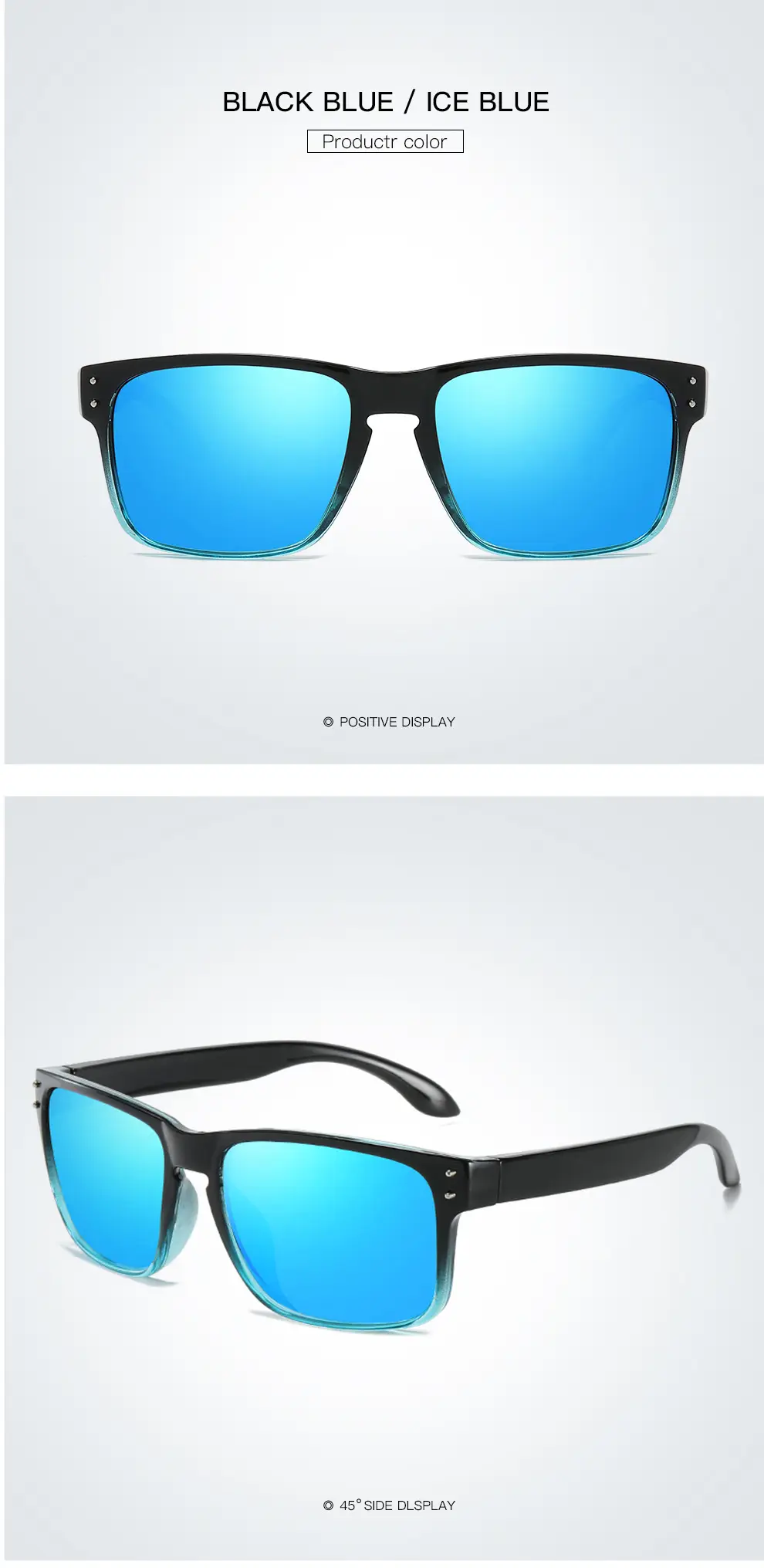 Polarized Sunglasses Brown Frame Green Lens Unisex Outdoor Sports β feature 21