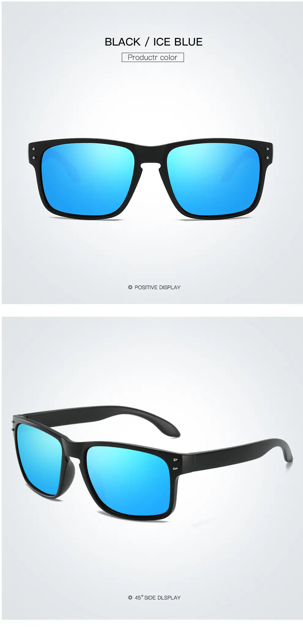 Polarized Sunglasses Brown Frame Green Lens Unisex Outdoor Sports β feature 23