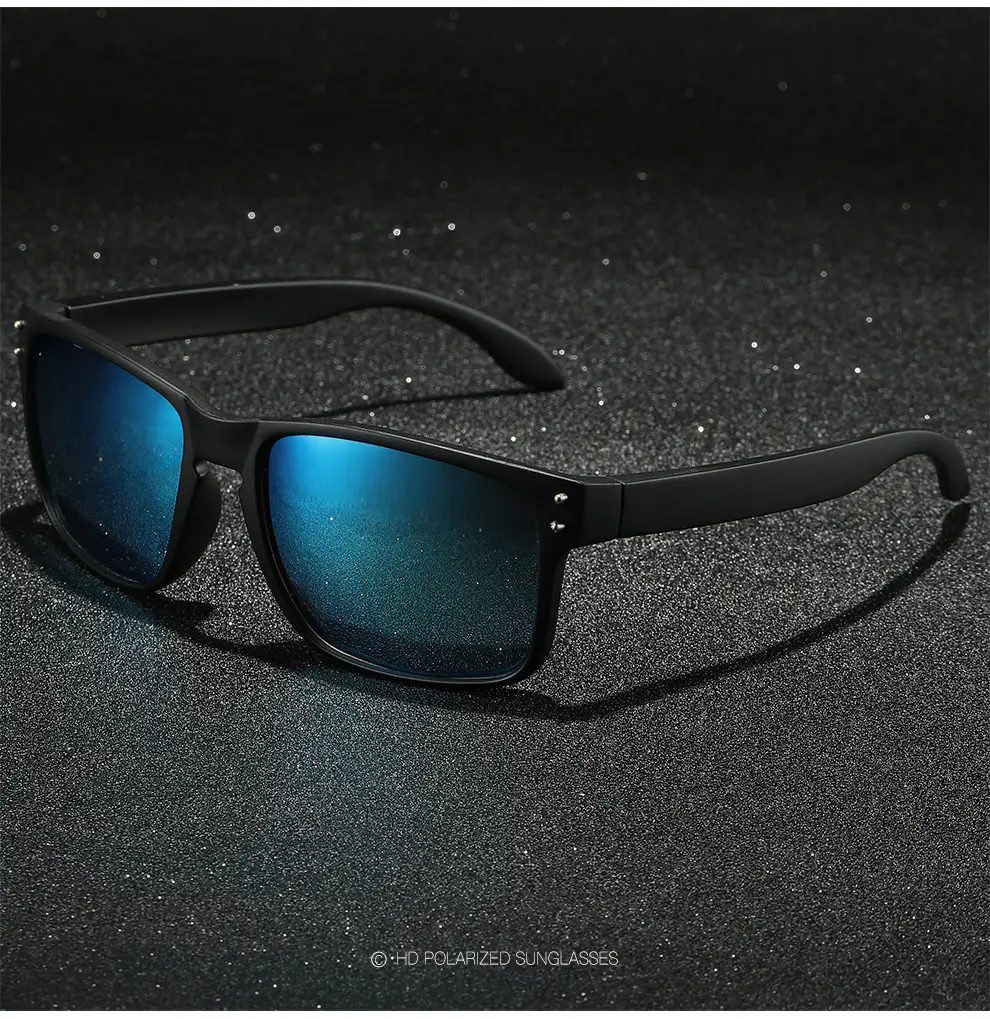 Polarized Sunglasses Brown Frame Green Lens Unisex Outdoor Sports β feature 7