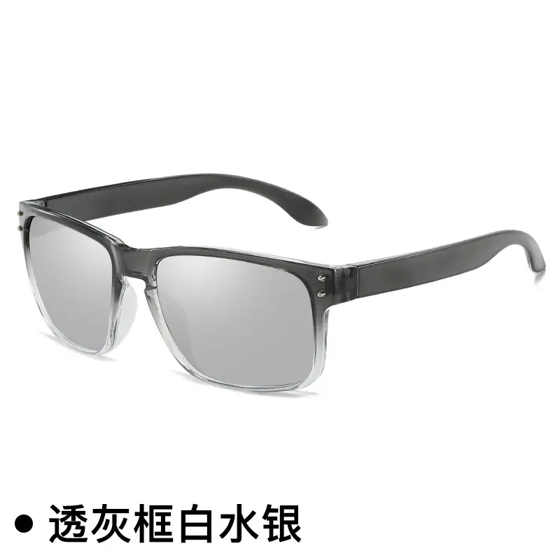 Polarized Sunglasses Brown Frame Green Lens Unisex Outdoor Sports - Image 10