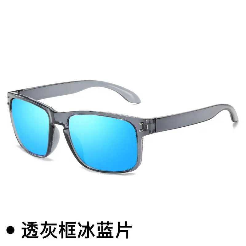 Polarized Sunglasses Brown Frame Green Lens Unisex Outdoor Sports - Image 11