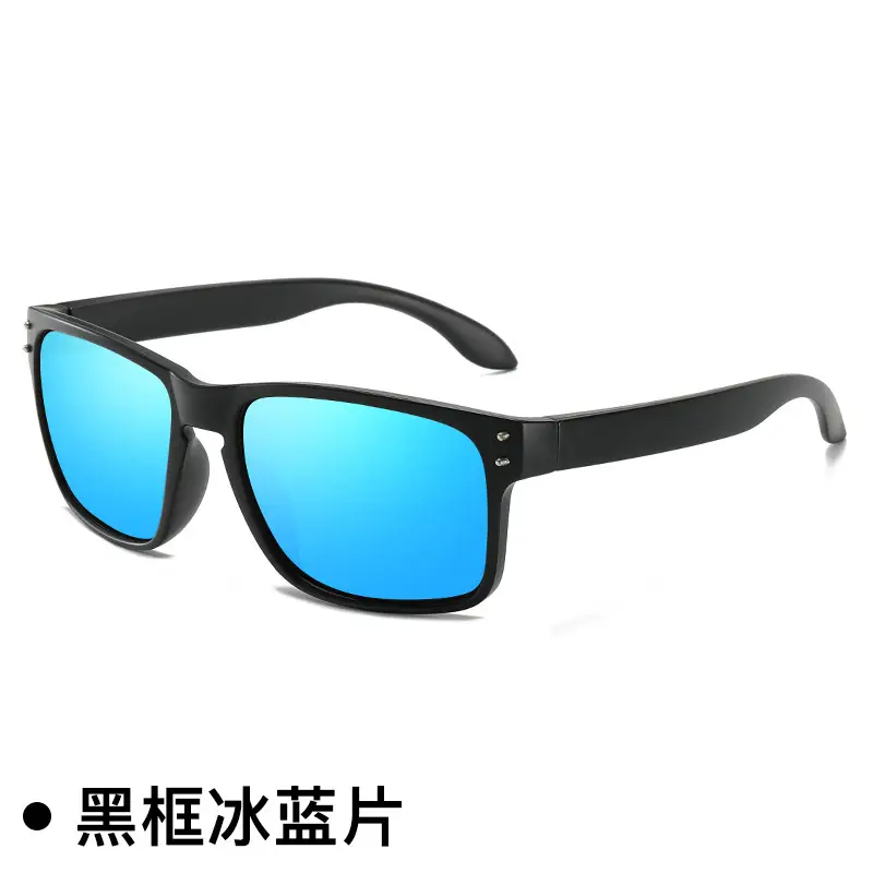 Polarized Sunglasses Brown Frame Green Lens Unisex Outdoor Sports - Image 2