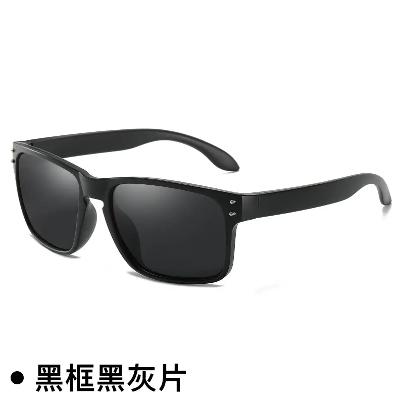 Polarized Sunglasses Brown Frame Green Lens Unisex Outdoor Sports - Image 3