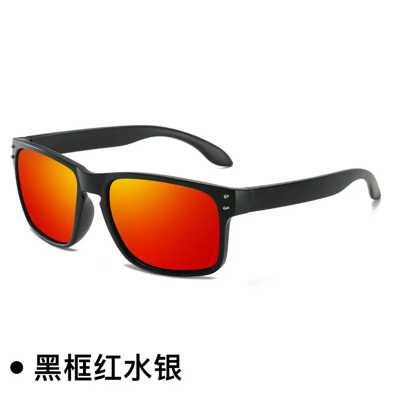 Polarized Sunglasses Brown Frame Green Lens Unisex Outdoor Sports - Image 4