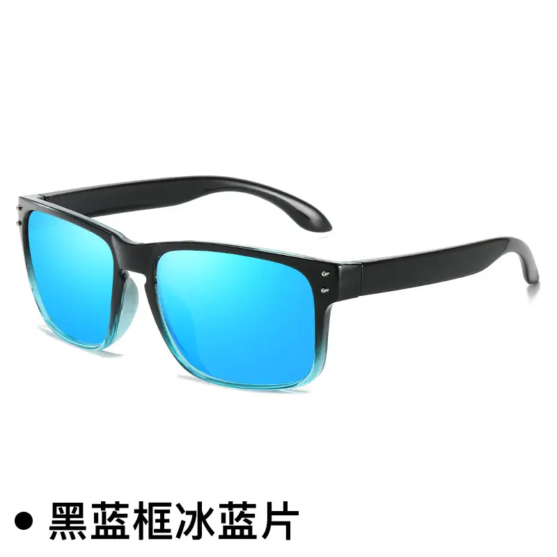 Polarized Sunglasses Brown Frame Green Lens Unisex Outdoor Sports - Image 6